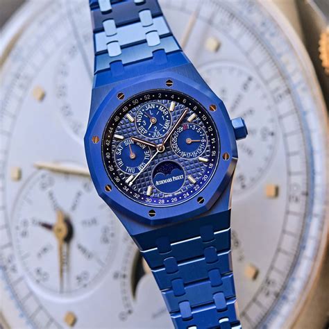 audemars piguet royal oak perpetual calendar blue ceramic price|audemars piguet perpetual calendar value.